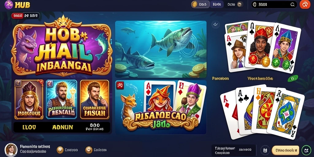 Screenshot menampilkan antarmuka permainan yang menarik.