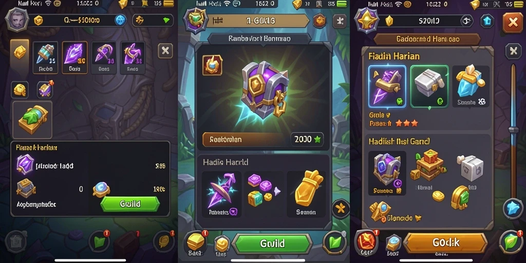 Gambaran grafis yang memukau dari dunia game.