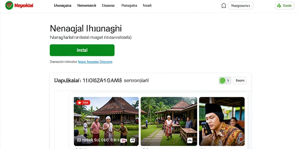 Tampilan antarmuka aplikasi yang menarik dan mudah digunakan.