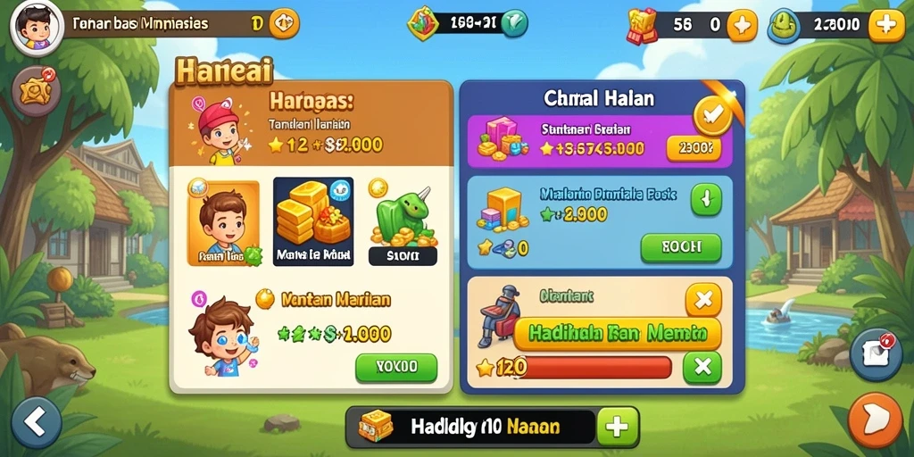 Tampilan antarmuka aplikasi yang menarik dan mudah dipahami.