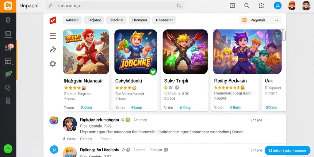 Tampilan antarmuka pengguna yang intuitif.